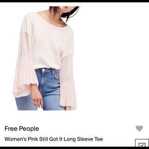 Free People Still Got It Long Sleeve Tee